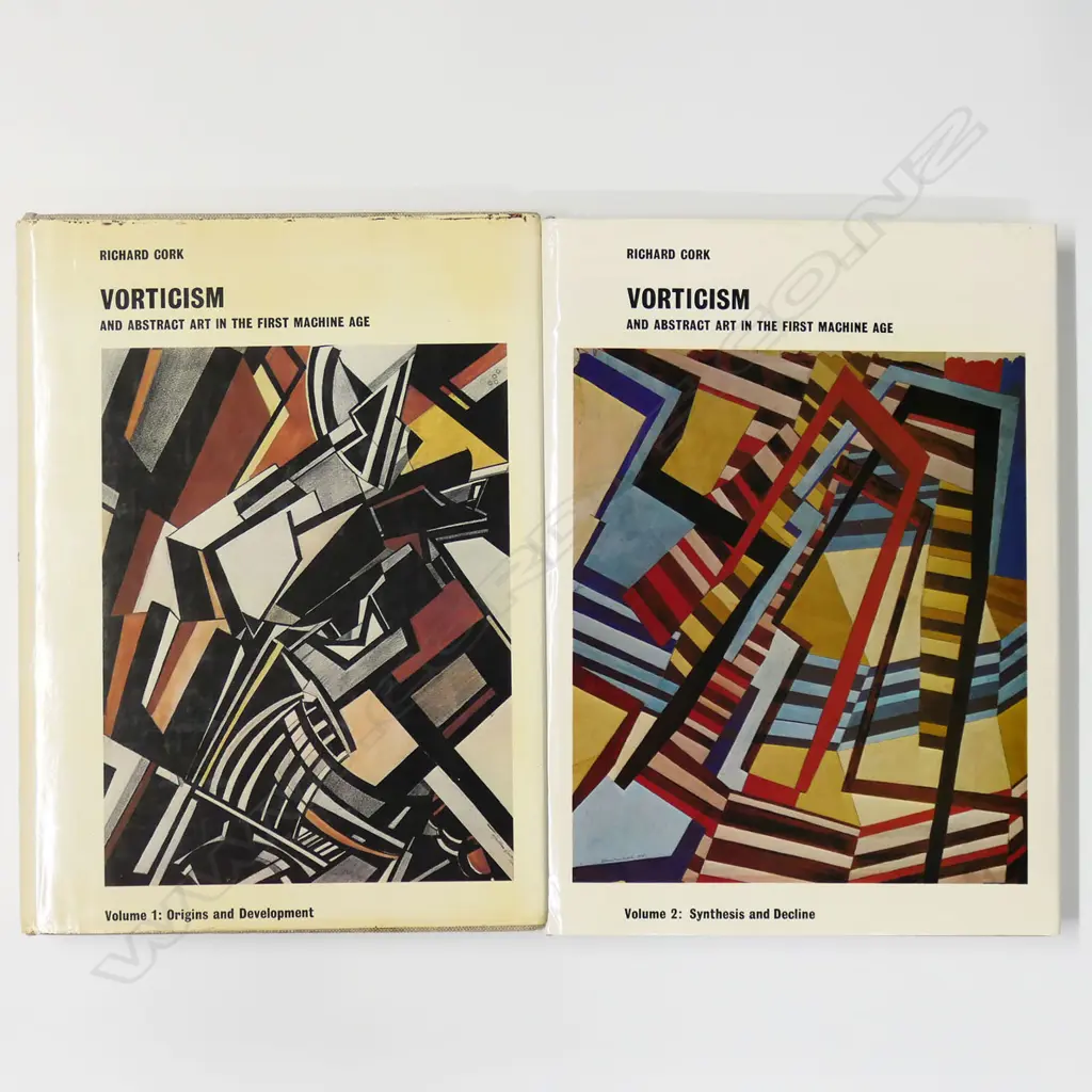 TWO VOL. BOOK SET 'VORTICISM' Image 1++